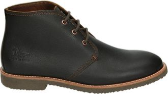 Panama Jack Casual Leren Schoenen Bruin - Heren - Veterlaarzen - Bruin - 42 EU - Leer - Schoenen