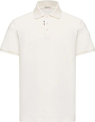 Moncler Logo Cotton-piquet Polo Shirt