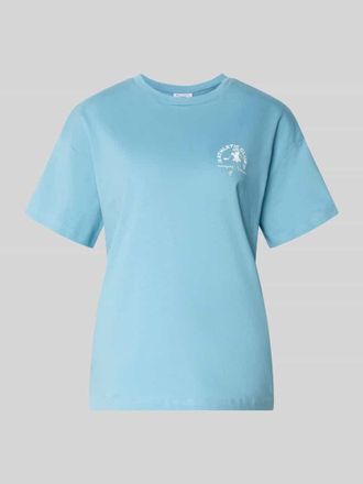 Marc O'Polo Denim Marc OPolo Denim Regular Fit T-Shirt aus reiner Baumwolle in Rauchblau, Gr&ouml;&szlig;e XL