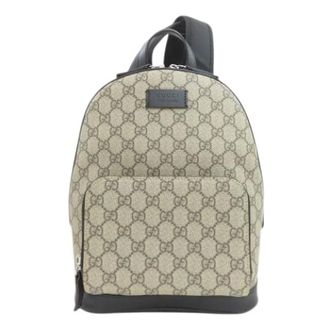 Gucci Pre-owned Backpacks, unisex, Brown, Size: ONE SIZE Pre-owned Vintage Backpack