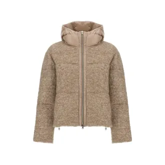 Herno Sequin-embellished Boucl&eacute; Jacket