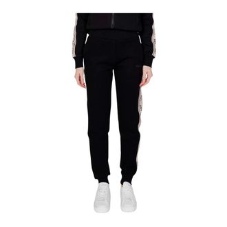 Guess Joggers con cinta con logo - Trousers - Mujer - Negro - S