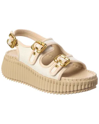 Chlo&eacute; Nama Canvas Sandal