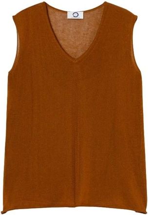 Marina Rinaldi Tops, Dames, Bruin, M, Chique Viscose Top met Details