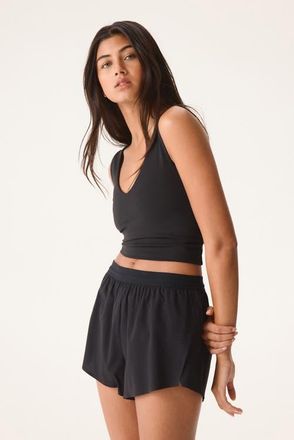 H&M Integral-bra Sports Top With Sculptmove in Black at Nordstrom, Size X-Large
