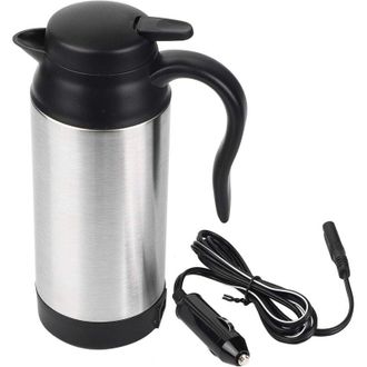 OEM Botella El&eacute;ctrica Calentada Para Coche De Acero Inoxidable De 12 V Y 750 Ml