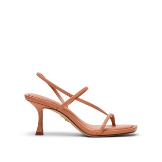 Steve Madden Womens Locke Cly Sandals - Tan - Size UK 5