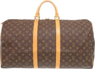 Louis Vuitton Brown Monogram Monogram Boston Bag (Pre-Owned)