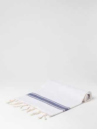 MC2 Saint Barth Telo da bagno in cotone con logo Mc2 Saint Barth