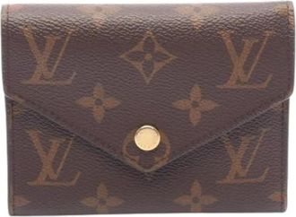 Louis Vuitton Pre-owned Wallets, female, Brown, Size: ONE SIZE Pre-owned Canvas wallets
