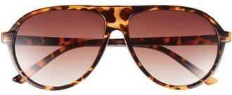 BP. Oversize Shield Sunglasses in Tortoise at Nordstrom
