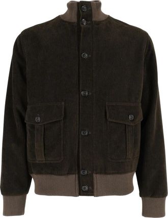 Circolo 1901 Giacca pilota Tiny C. - Dames - Bomber jackets - Bruin - M - Katoen - Jassen