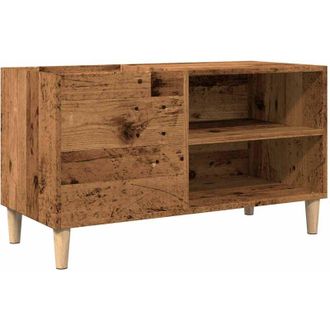 vidaXL Mueble Para Discos Madera Ingenier&iacute;a Envejecida 84,5x38x48 Cm Vidaxl