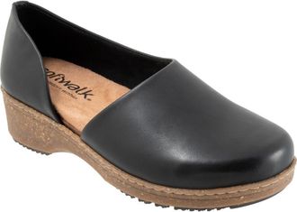 Softwalk Addie Half dOrsay Clog in Black at Nordstrom, Size 7.5