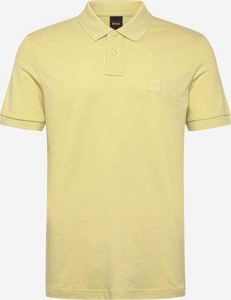 HUGO BOSS Mens Polo Shirt Stretch Cotton Yellow T-shirts And Polos