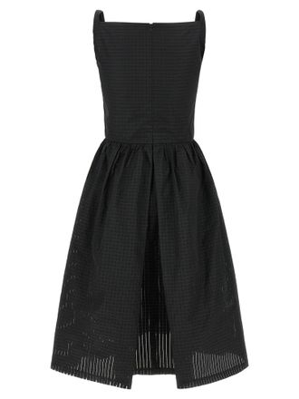 Vivienne Westwood Corset-Inspired Bodice Dress - Black