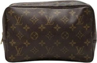 Louis Vuitton Pre-owned Trousse Toilette - Dames - Vintage Accessoires - Bruin - ONE Size - Vintage