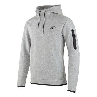 Nike Tech Fleece Pull Over Hoodie Dark Grey Heather DD5174-063