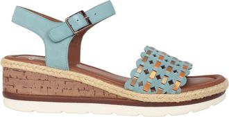 Ara Blauwe Damessandaal - Zomercollectie - Dames - Sleehakken - Blauw - 39 EU - Schoenen