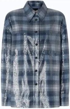 Pinko Mujer, Blusas y Camisas, Azul, Talla: S