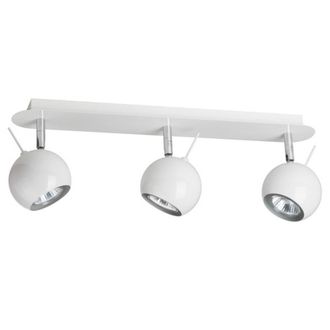 Netlighting Rocca 3 Light Spotlight Bar Glossy White