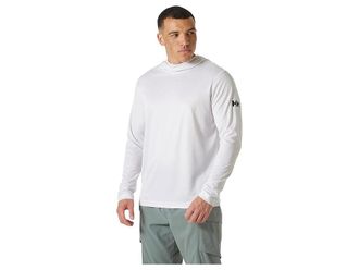 Helly Hansen HH Tech Hoodie Mens Clothing White : 2XL, Polyester