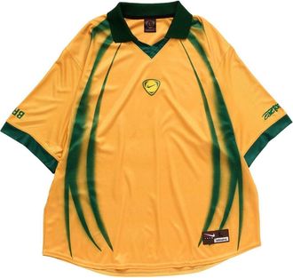 Travis Scott Cactus Jack by Travis Scott x Nike Brasil Total 90 Retro Jersey Yellow 01945-1SS2604CJBTSX-YELL-851