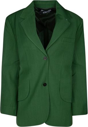 Jacquemus Green Single-breasted Blazer
