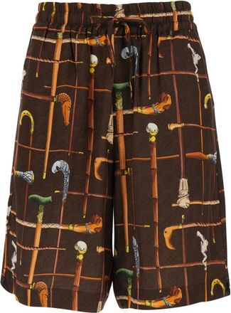 Dr&ocirc;le de Monsieur Korte Broeken, Heren, Bruin, M, Short Cannes