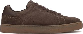 Kazar Lage Sneakers - Heren - Sneakers - Bruin - 44 EU - Leer - Schoenen