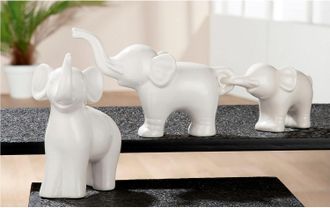 Gilde Tierfigur »Elefanten-Trio«