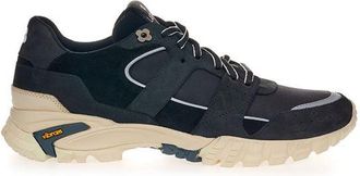 Lardini Suede Leather Athletic Mens Sneakers