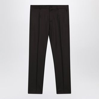 Dolce & Gabbana Dolce&Gabbana Brown Wool Trousers
