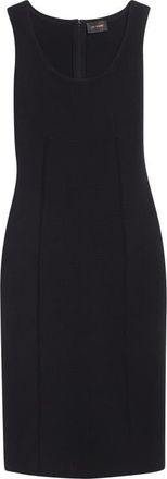 St. John Lynn Santa Roma Sweater Dress in Black at Nordstrom, Size X-Small