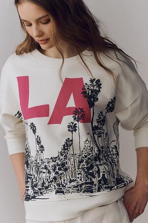 Maeve x Daniela Berkhout Cotton Blend City Sweatshirt