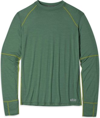 Stio Mens Basis PeakWool Lightweight Crew LS