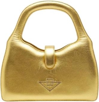 Bottega Veneta Pre-owned Vintage Handbag - Dames - Vintage Handtas - Geel - ONE Size - Leer - Vintage