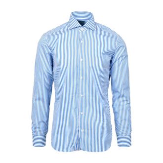 Barba Hombre, Camisas, Azul, Talla: 4XL