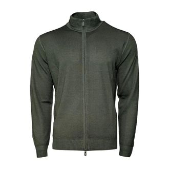 Fedeli Cardigans, male, Green, XL, Favonio Cardigan