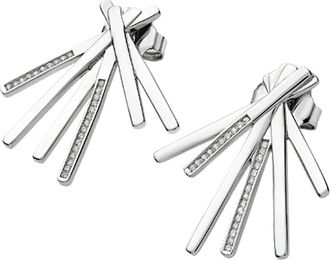 Lucy Quartermaine Fan Key Studs in Sterling Silver at Nordstrom