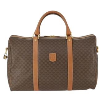 Celine Pre-owned Weekend Bags, female, Brown, Size: ONE SIZE Pre-owned Vintage Weekend Bag