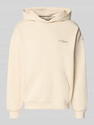 Only & Sons Relaxed Fit Hoodie aus reiner Baumwolle Modell SLES in Offwhite, Gr&ouml;&szlig;e XXL