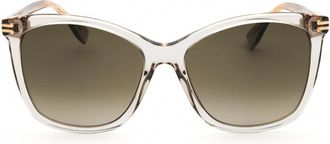 Marc Jacobs Square Full Rim Sunglasses - Beige