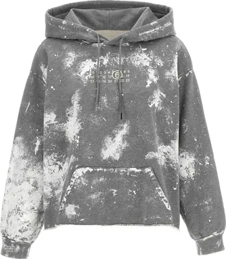 Maison Margiela Gray Cotton Womens Sweatshirt