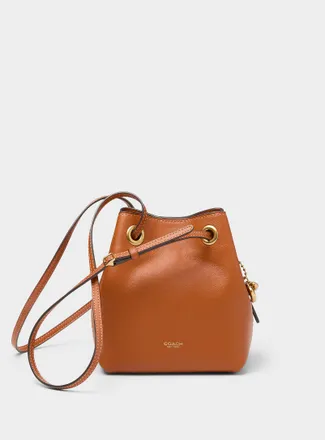 Coach Womens Jade leather bucket bag