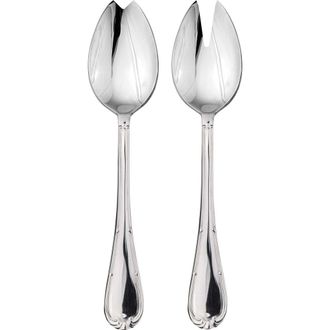 Mepra Raffaello Salad Serving Set - 2 Pieces in Silver at Nordstrom