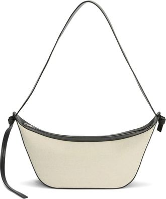 Jil Sander Borsa a spalla Knot media - Bianco