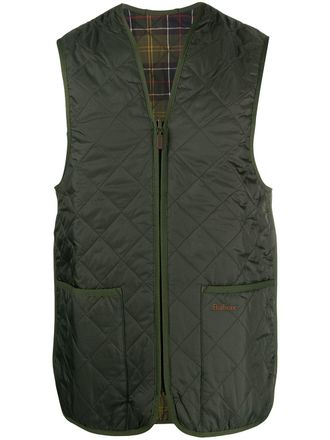 Barbour Gilet reversibile trapuntato - Verde
