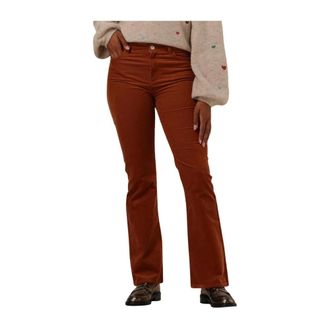 Fab By Fabienne Chapot Fabienne Chapot, Dames, Broeken, Bruin, Maat: W25 L32 Katoen