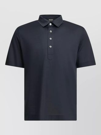 Ermenegildo Zegna leggerissimo buttoned polo shirt short sleeves